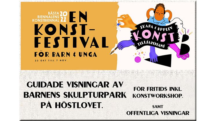 I år är temat Barnkonventionen på Bästa Biennalen