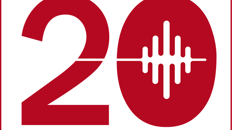 Logo 20-årsjubileum