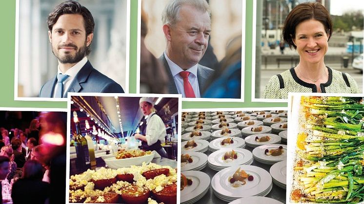 Prins Carl Philip delar ut exportpris på Matdagen