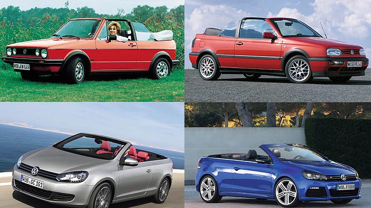Golf Cabriolet 40 år