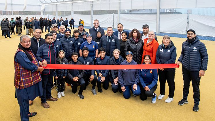  Trailblazing all-weather cricket dome in Bradford officially opens