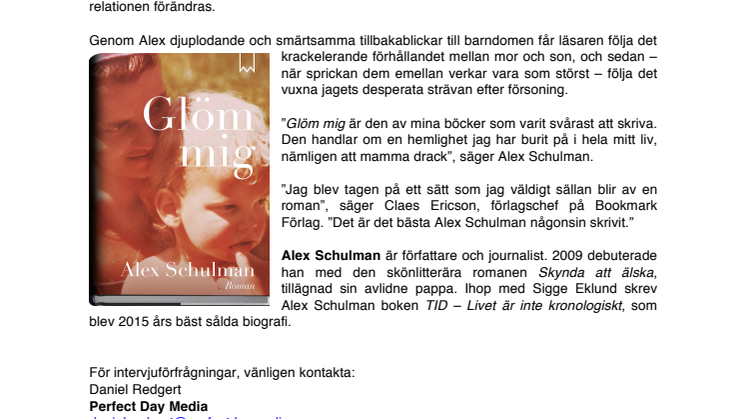 Alex Schulmans roman om sökandet efter försoning