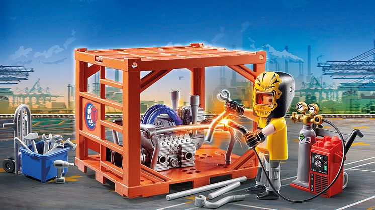 Containerfertigung (70774) von PLAYMOBIL