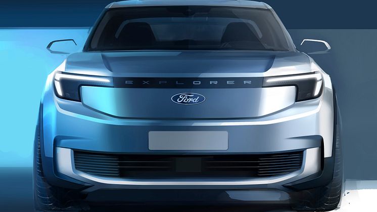 2023 FORD ny elektrisk Explorer skisser  (2)