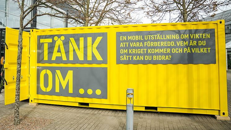 Pressinbjudan - Vandringsutställningen ”Tänk om – tillsammans i krig och fred”.