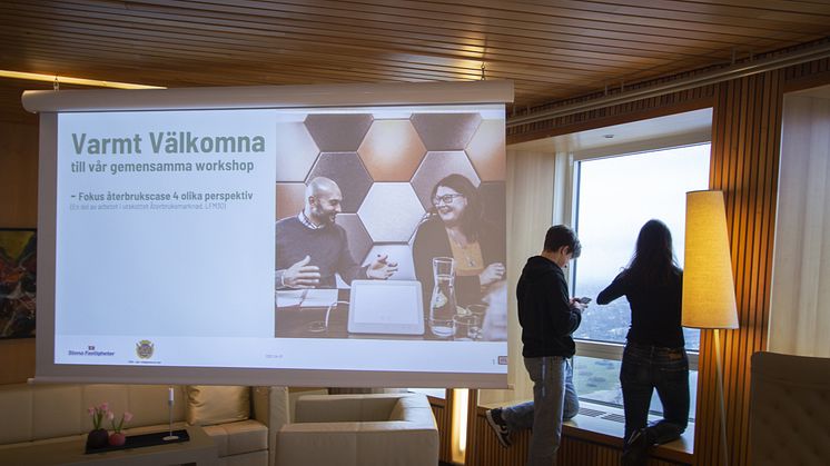 Högtflygande återbruksdiskussioner på toppen