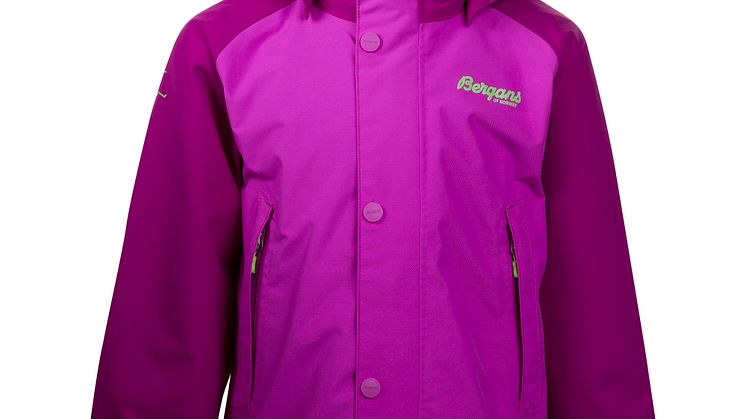 Knatten Kids Jacket - Heather Purple/Dark Heather