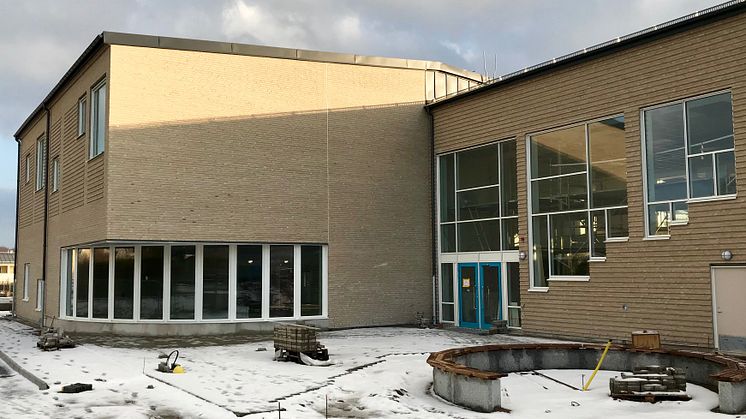 Nya Kärraskolan börjar ta form