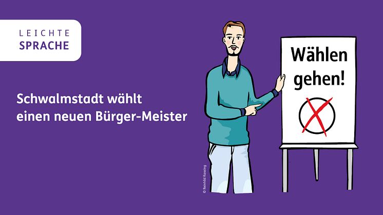 Illustration zur Bürgermeisterwahl
