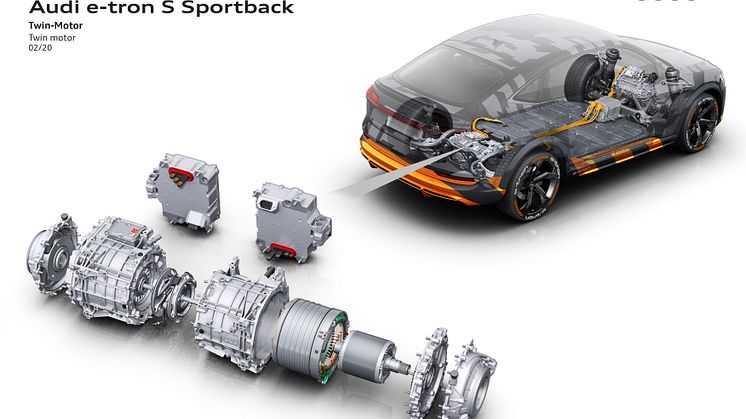 Audi e-tron Sportback S i design camouflage