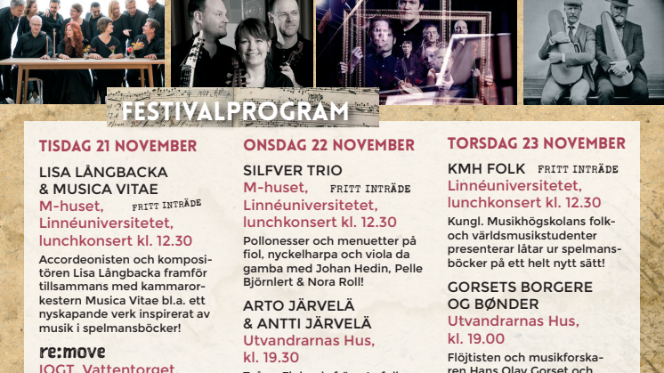 Annons – Spelmansböcker i Norden