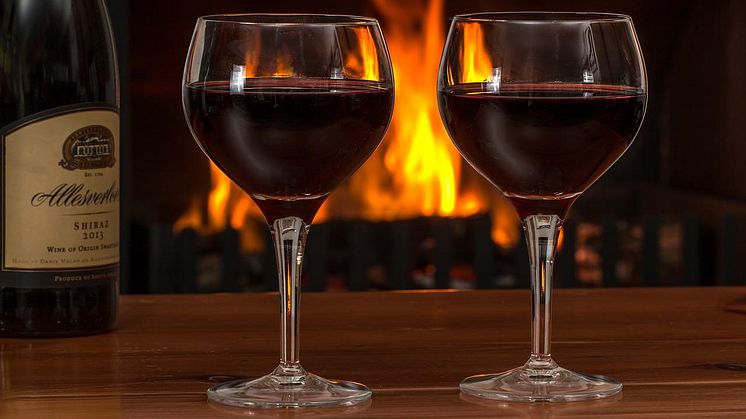 Rött vin minskar risk för bukfetma. Foto: Pixabay. CC0. 