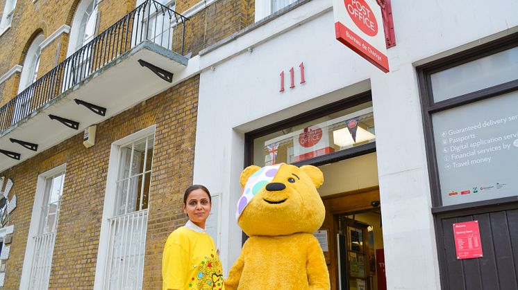 Post Office launch as BBC Children in Need’s Official Cash Partner