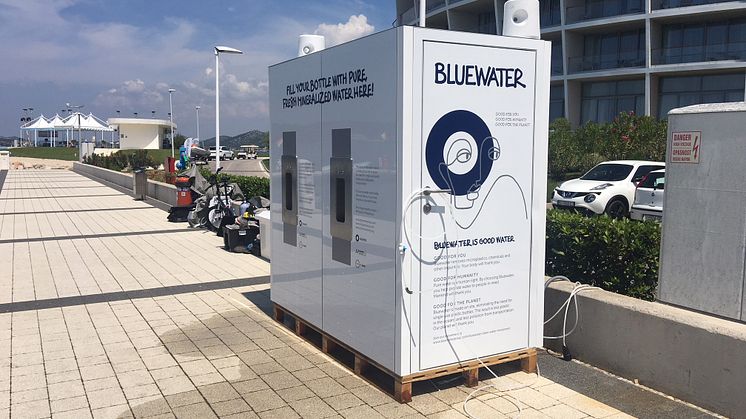 Look out for the powerhouse hydration station from Bluewater  during the Grand Finale of 52 Super Series, which serves pure water and wages war on single use plastic bottles