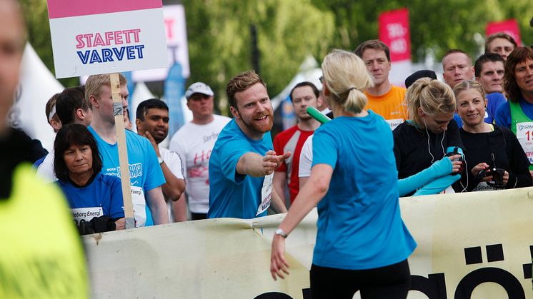 Stort intresse för StafettVarvet