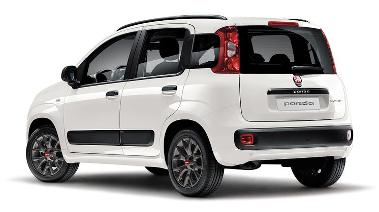 Panda Anniversario. Bilen er vist med ekstraudstyr.