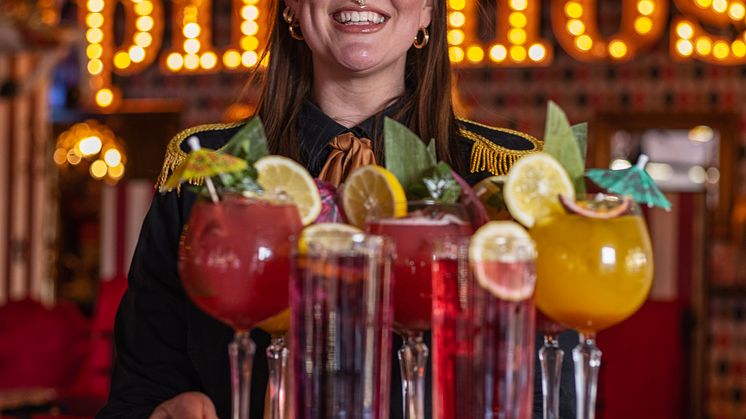 Drinks served at Pincho Nation 