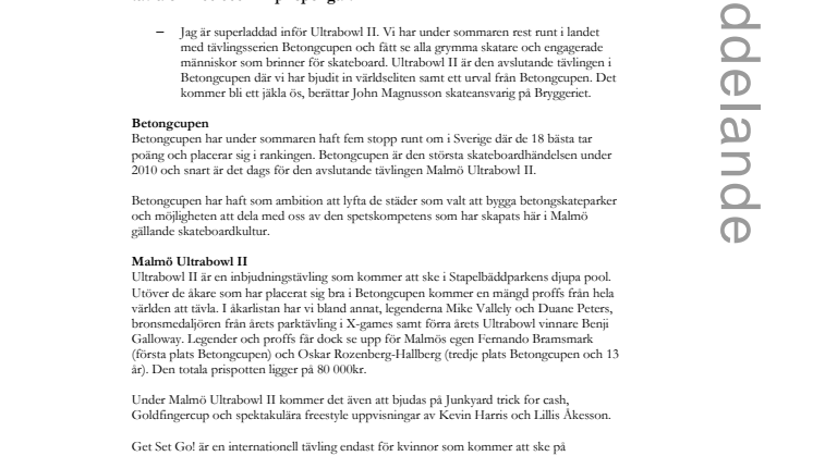 Skatefest i Malmö med världseliten