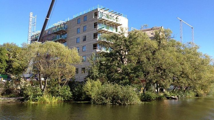 Wåhlin fastigheter bygger sjönära i Sundbyberg