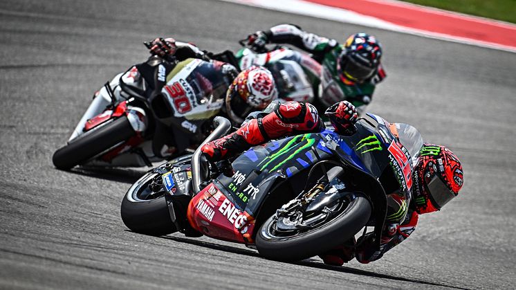 12位を獲得した#20 F・クアルタラロ（YZR-M1）