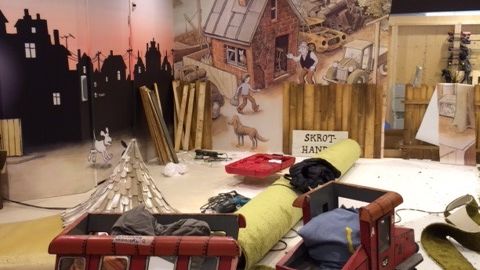Junibacken öppnar ny lekutställning på Arlanda