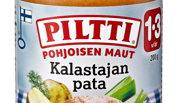 Piltti Pohjoisen Maut: Kalastajan pata, 1-3 v.