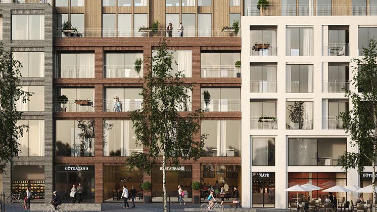 Bostads- och kontorsprojektet Kv. Fabriken av MAF Arkitektkontor