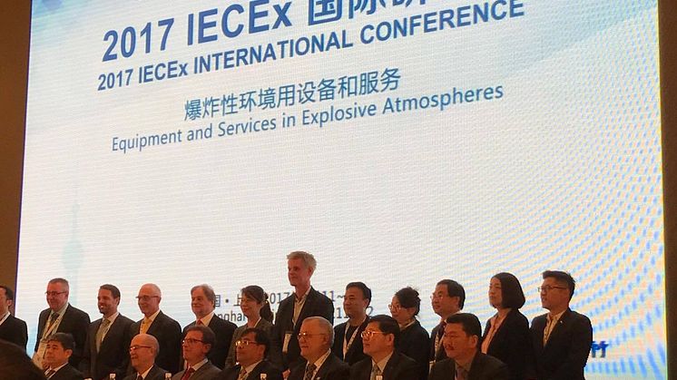 2017 IECEx International Conference, Shanghai.