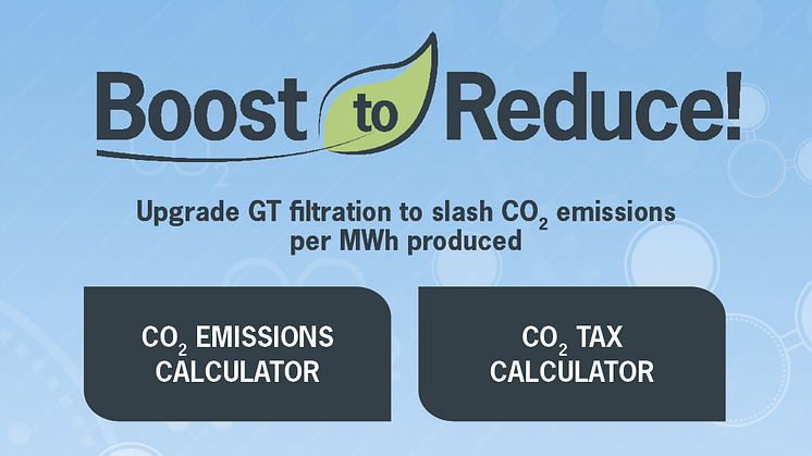 Camfil introduces the easiest and most cost-efficient way to reduce gas turbine CO₂ emissions