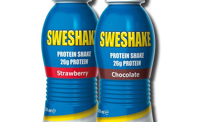  SWESHAKE - en färdigblandad proteindryck från Dalblads