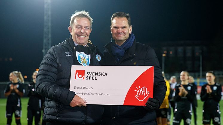 Svenska Spel utökar Europabonusen – 750 000 kronor till OBOS Damallsvenskans topptrio