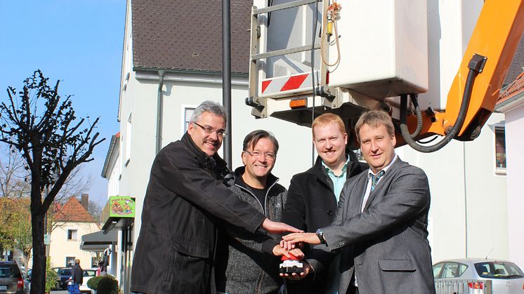Adelsdorf hat die Straßenbeleuchtung auf LED-Technologie umgestellt