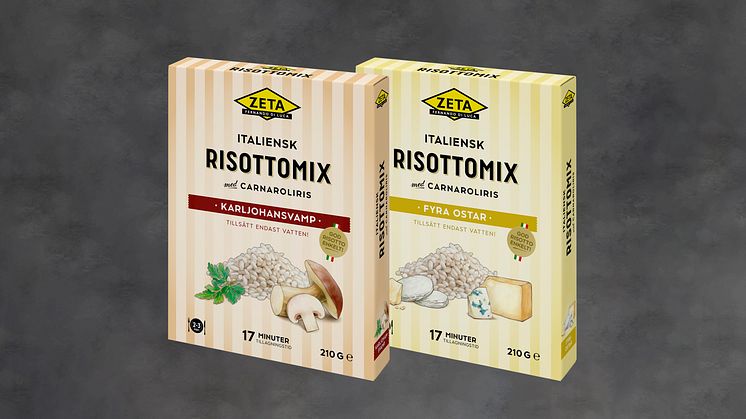 Nu blir risotto enklare att laga men ändå lika gott!
