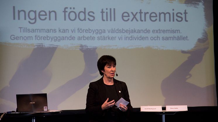 Mona Sahlin, presentation