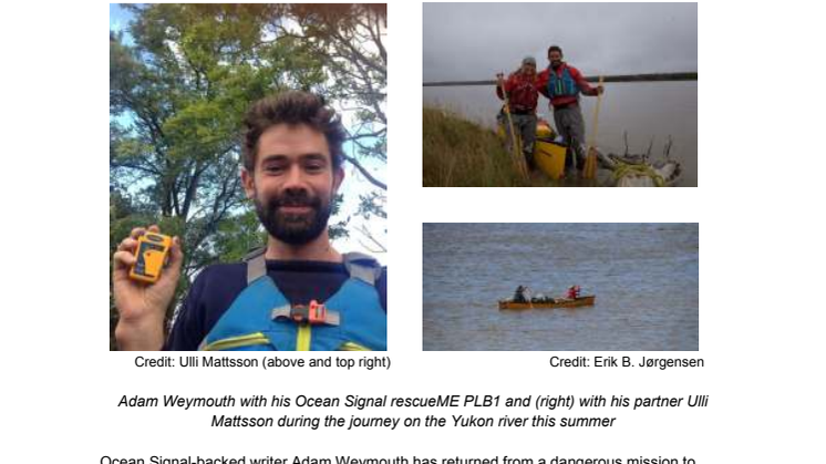 Ocean Signal: Safety Expert Ocean Signal Backs Canoeist’s Alaska Mission to Investigate King Salmon Decline