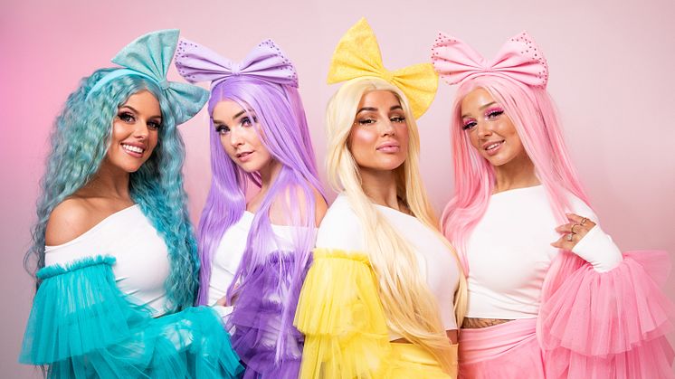 Dolly Style with Holly, Polly, Yolly and Molly visits Sara kulturhus this summer. Photographer: Tove Floss