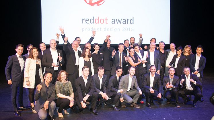 Red Dot Design Award 2015: Prisat designteam hos Bosch hushållsapparater