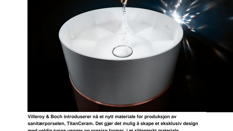 Villeroy & Boch presenterer TitanCeram