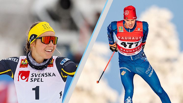 Johanna Hagström och Anton Grahn sätter stjärnglans på Ford Smart Energy Cup respektive BAUHAUS Cup i Falun.