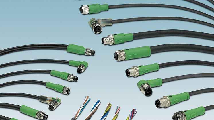 Montageklare sensor-/aktuatorkabler i PVC