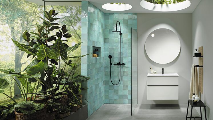 Pragmatisch im Layout, sinnlich in der Ausführung, attraktiv im Preis-Leistungs-Verhältnis: Die Waschtischeinheit der neuen burgbad-Kollektion Fiumo bringt eine fein ausbalancierte Kombination von Funktion und Design ins Badezimmer. (Foto: burgbad) 