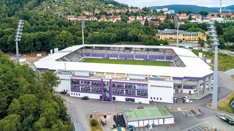 Erzgebirgsstadion in Aue wird zum Veranstaltungsort für das Musikfest Erzgebirge 