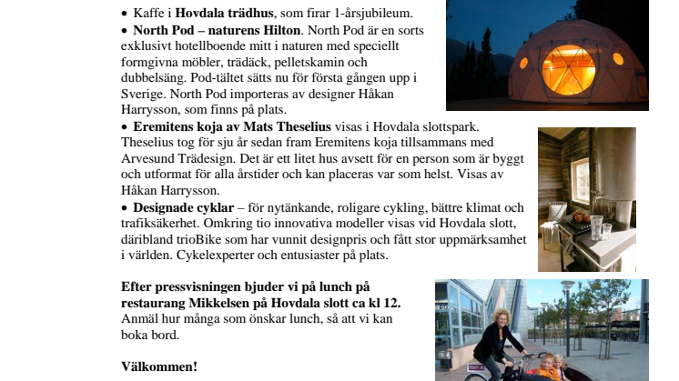 Pressvisning: Naturnära boende - nytänkande design