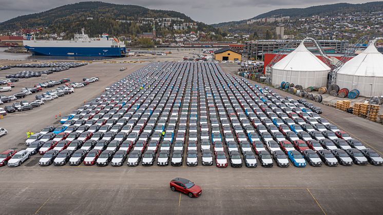 Skip nummer 2 Drammen Mustang Mach-E 2021