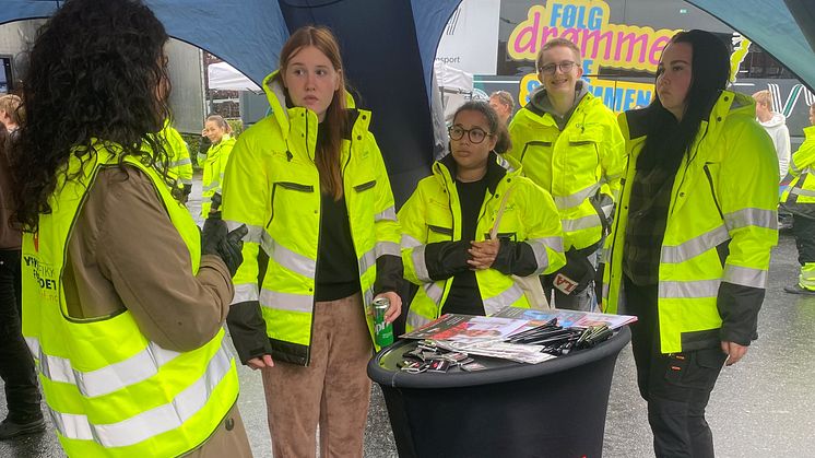 Yrkestrafikkforbundet på yrkesmesse