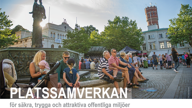 Stiftelsen Tryggare Sverige och Svenska Stadskärnor lanserar en ny trygghetsmodell för platssamverkan