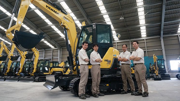 Yanmar Develops Innovative 3 Star Hydraulic System