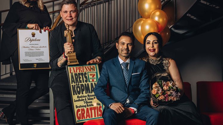 Sveriges Bästa 7-Eleven och Pressbyrån-handlare 2019 är korade