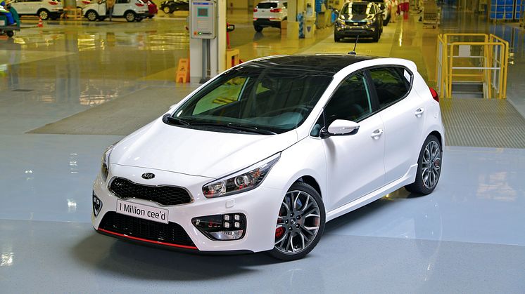 Kia cee’d – 1 000 000 bilar!