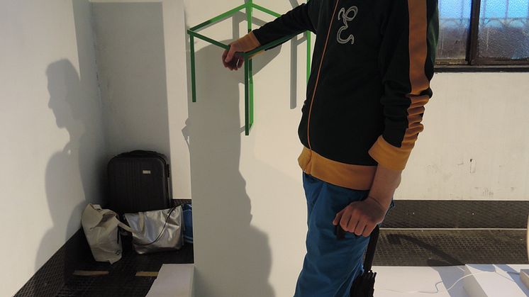 Designstudent ställer ut i New York